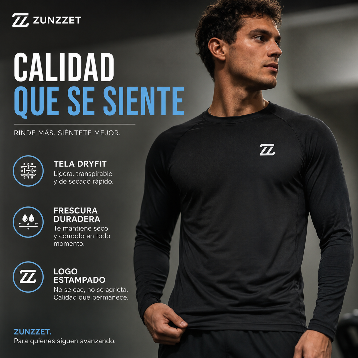 ZH Camiseta Manga larga